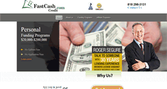 Desktop Screenshot of fastcashcredit.com